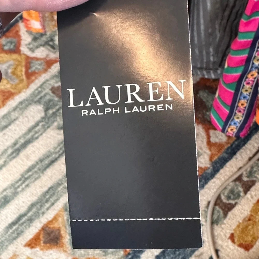 Lauren Ralph Lauren NWT SZ 4 Classic Wool Blend Herringbone Pattern Coat Jacket‎ - Picture 11 of 16